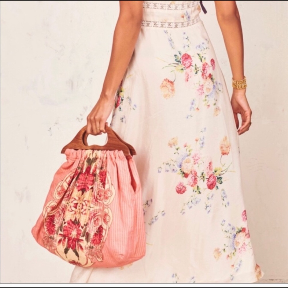 LoveShackFancy Raspberry McKenna Bag NWT rARe